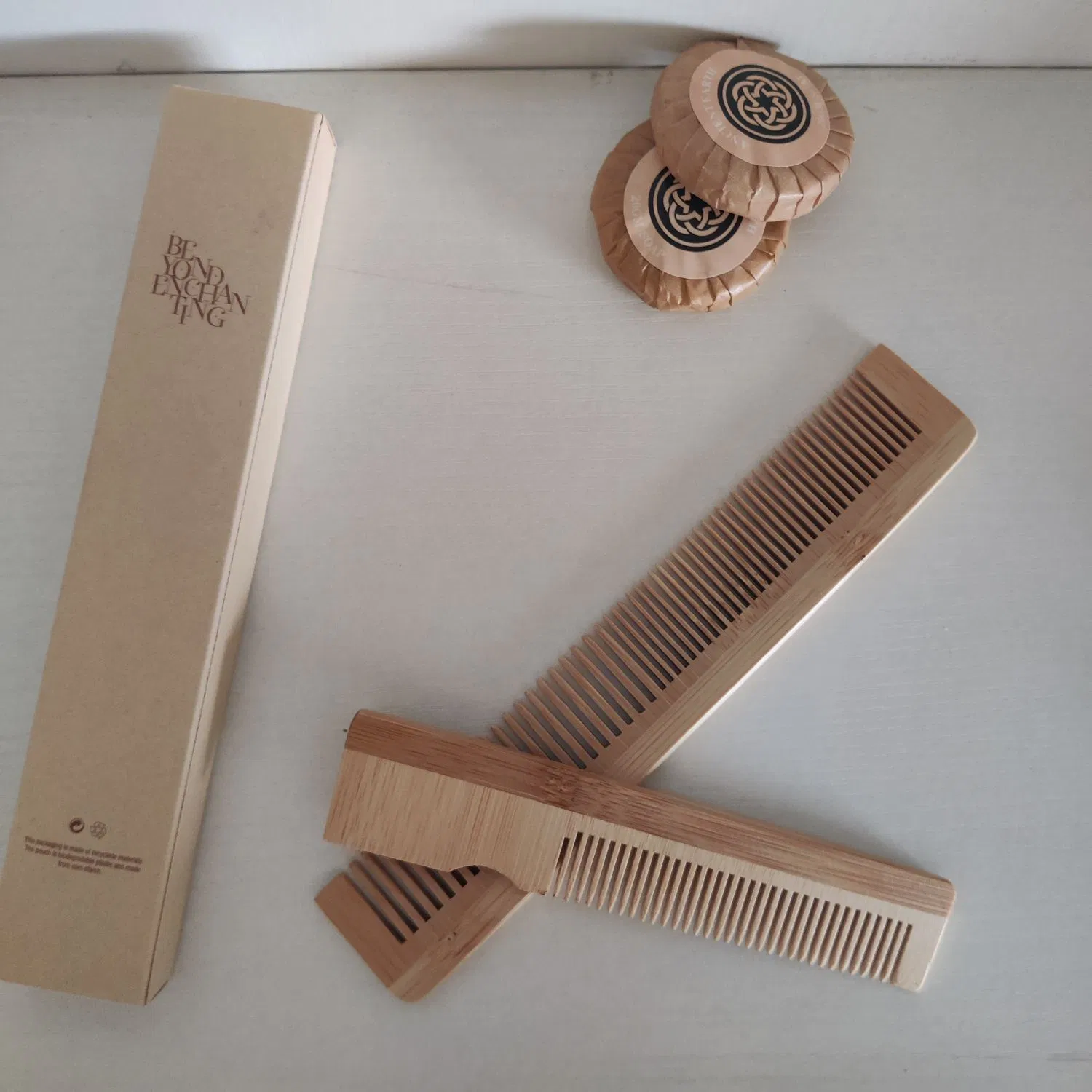 Disposable Bamboo Comb Kit for Hotel