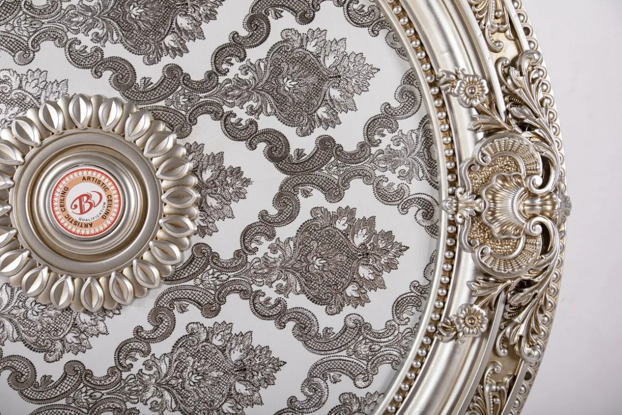 Famous and Elegant Ceiling Medallion for Sitting Room Easy to Install
