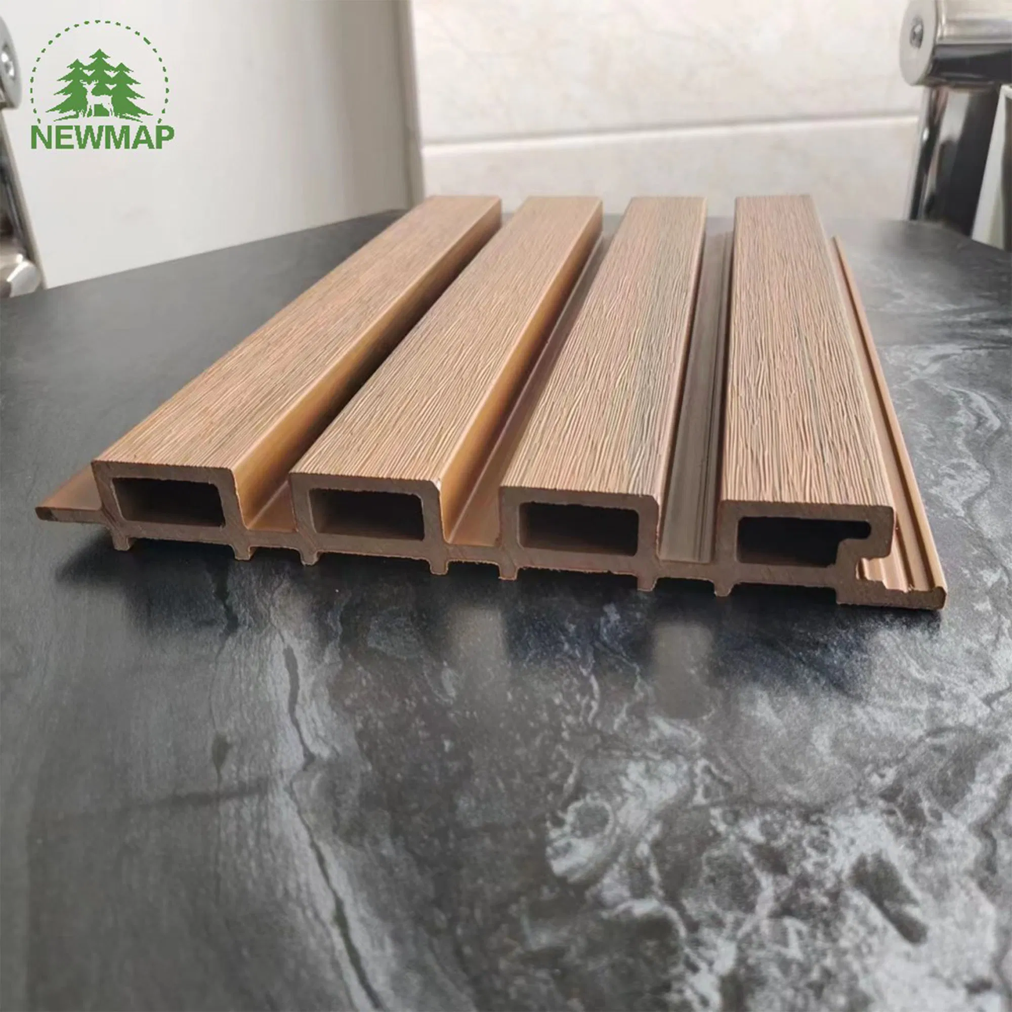 High Quality Exterior Wall Panel Waterproof Co-Extrusion WPC Wall Cladding