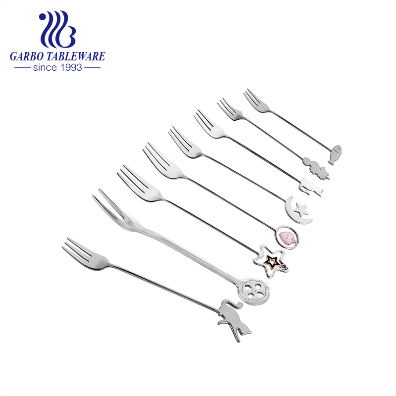 Stainless Steel Fruit Fork for Western Dinner Eating for Wholesale