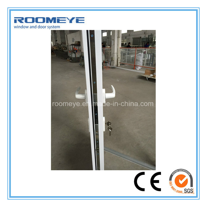 Roomeye Most Popular Best Selling PVC Casement Door with Aluminium Louver