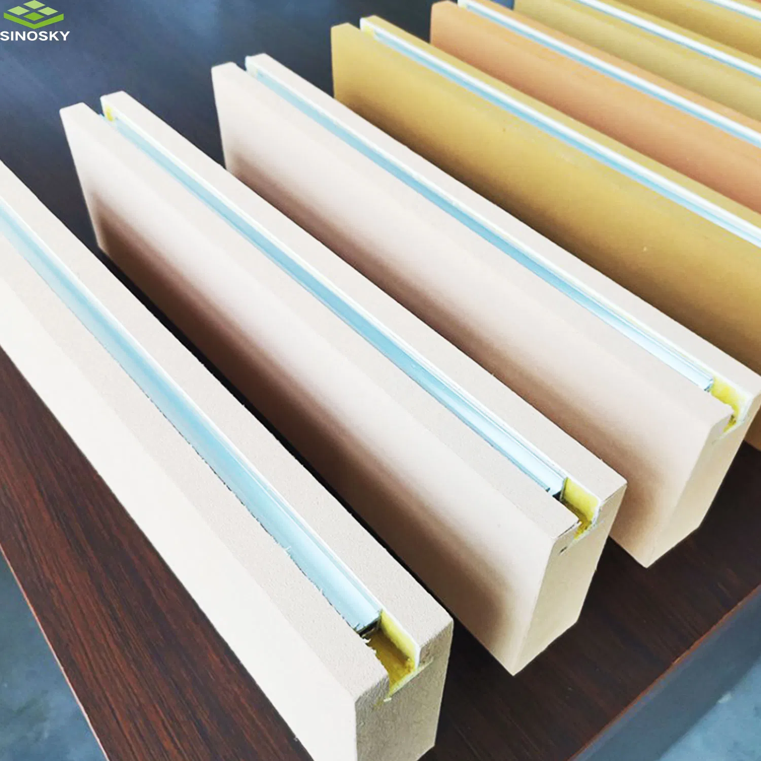 Noise Reduction Ceiling Baffle False Suspended Ceiling Board of Nrc 0.9