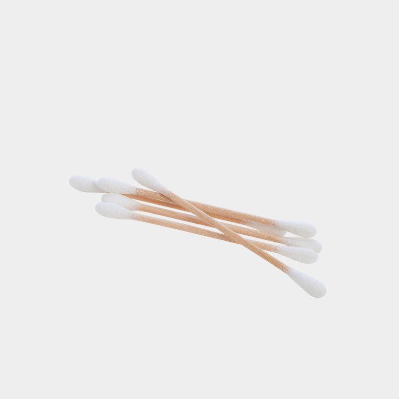 Double or Single Head Long Wooden or Paper Stick Tips Cotton Bud