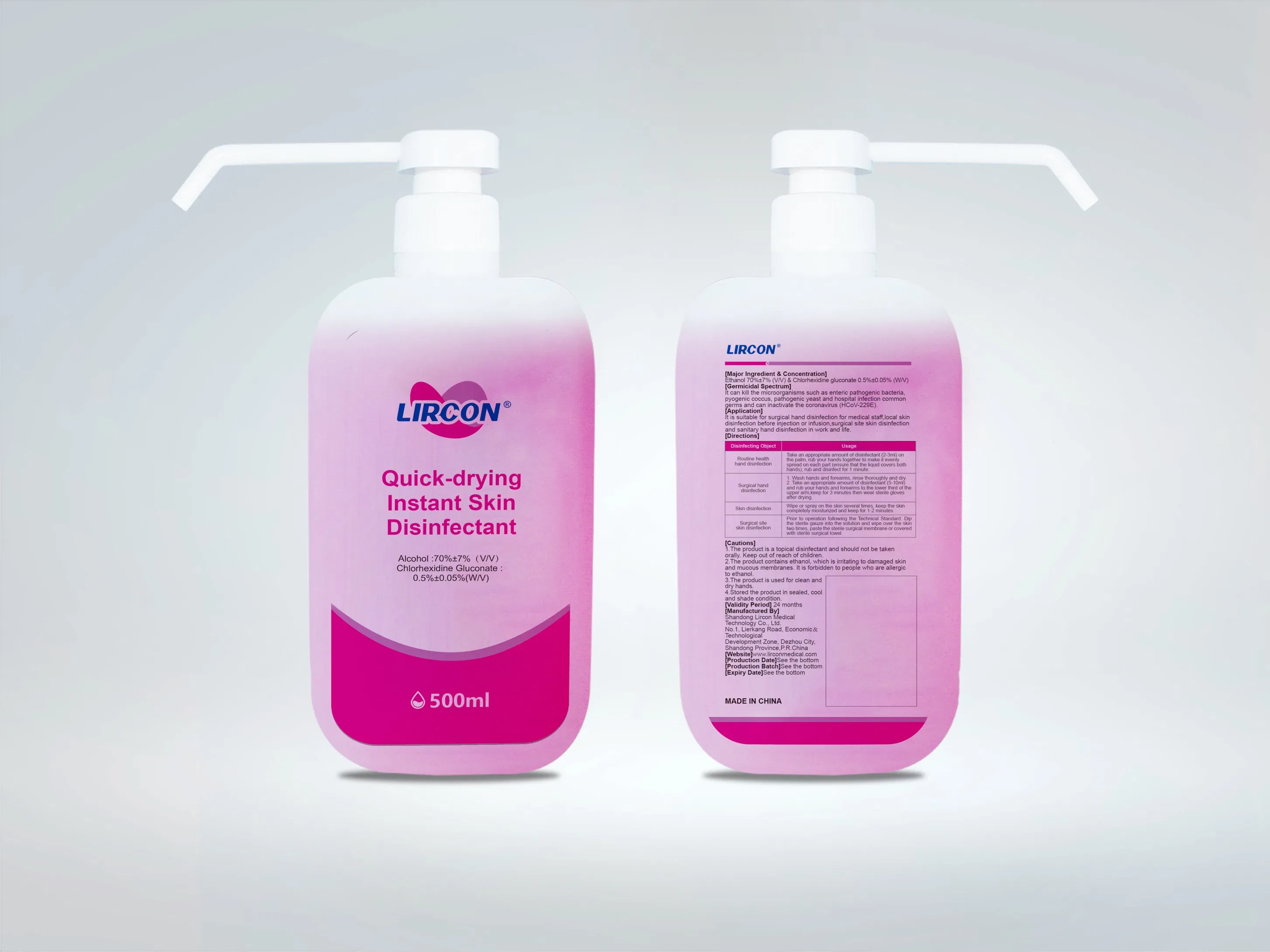 75% Alcohol Instant Hand Sanitizer Wash-Free Anti-Bacteria Disinfectant Hand Sanitizer