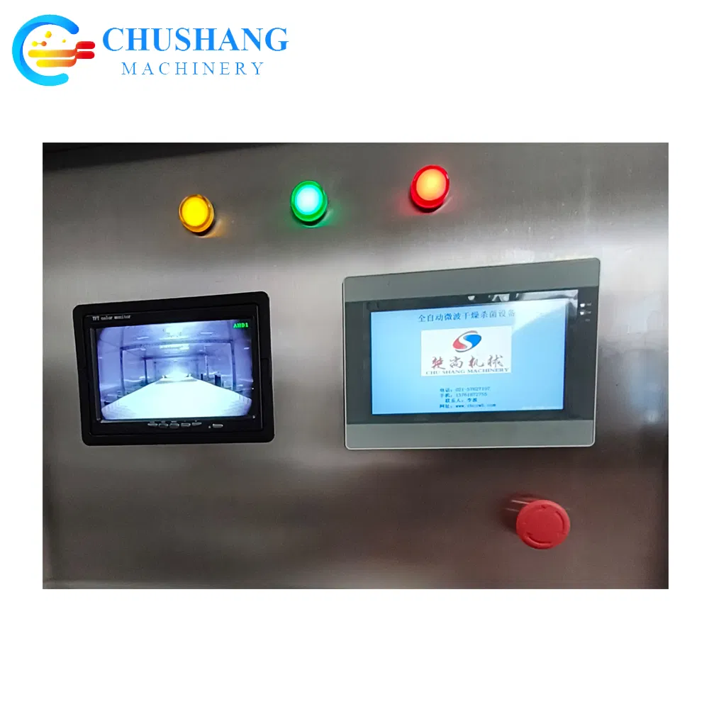Tunnel Microwave Heating Oven for Chilled Food