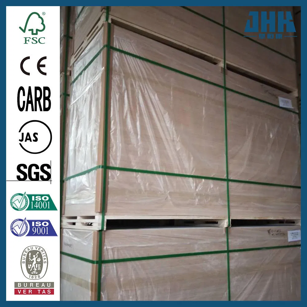 Jhk PVC Coated Prefinished Finger Joint House Plywood Flush Wood Door
