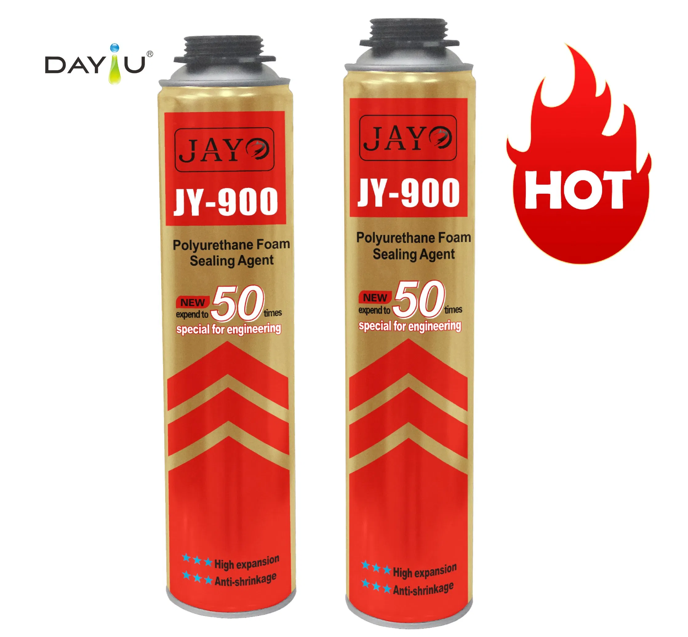 Fire Retardant Spray Foam Insulation - Low Expansion, High Density for Door & Window Frames