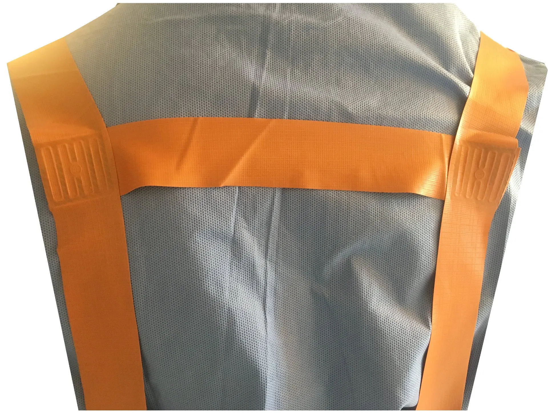 Amber Disposable Reusable Plastic PVC Apron with Welding Ties