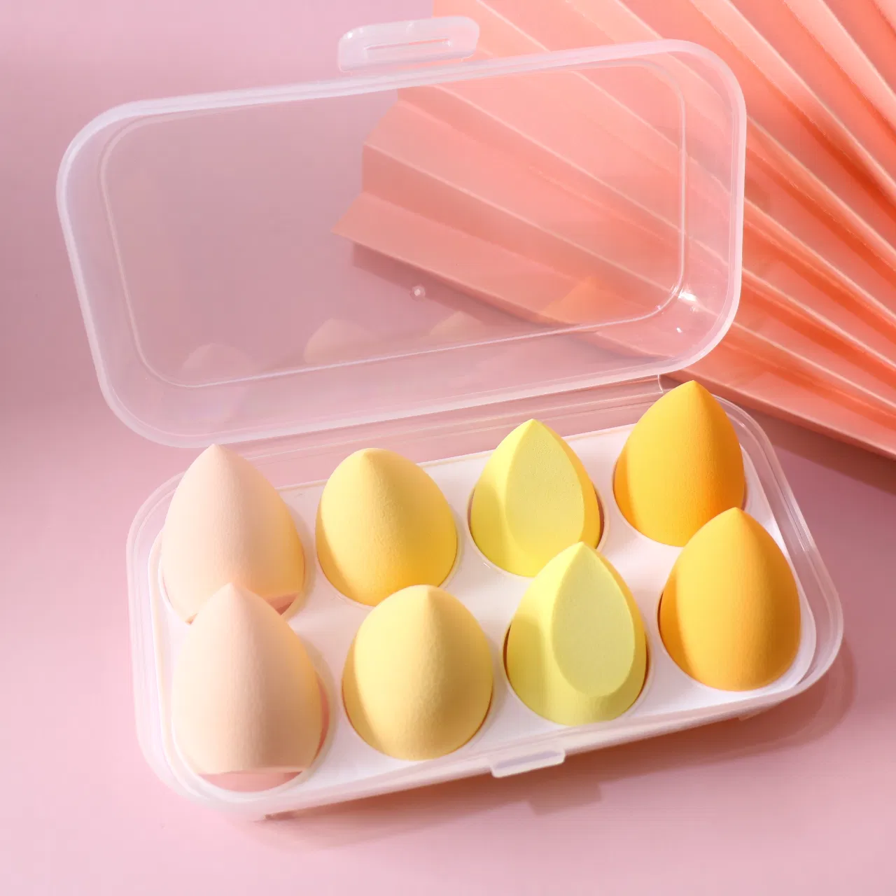 High Quality Flocking Beauty Blending Makeup Blender Cosmetic Foundation Sponge Powder Puff