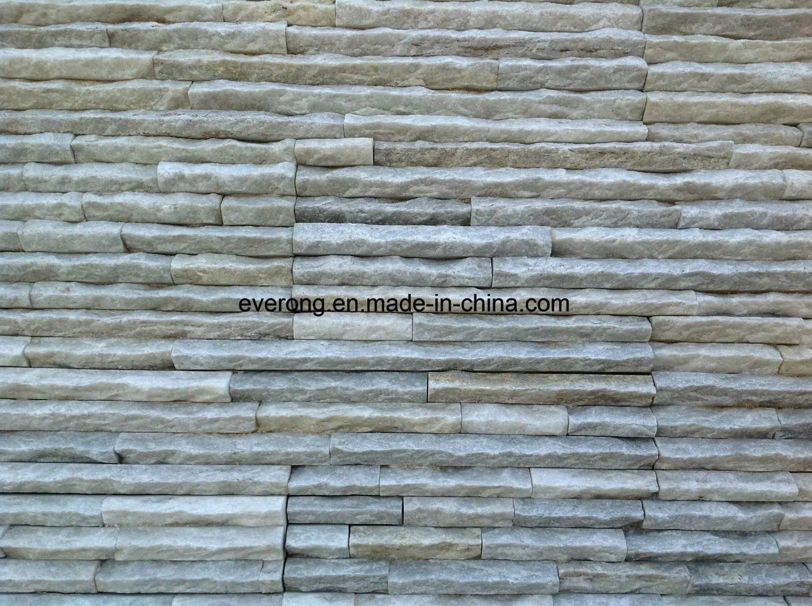 Cheap Natural Stacked Black Strip Cultured Slate for Wall Cladding Veneer