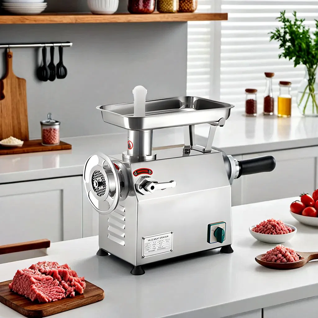 Professional-Grade Meat Mincer and Grinder with Gear Features