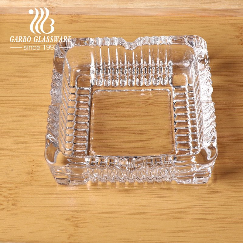 in Stock High-Quality Glass Ashtray for Office Home and Restaurant