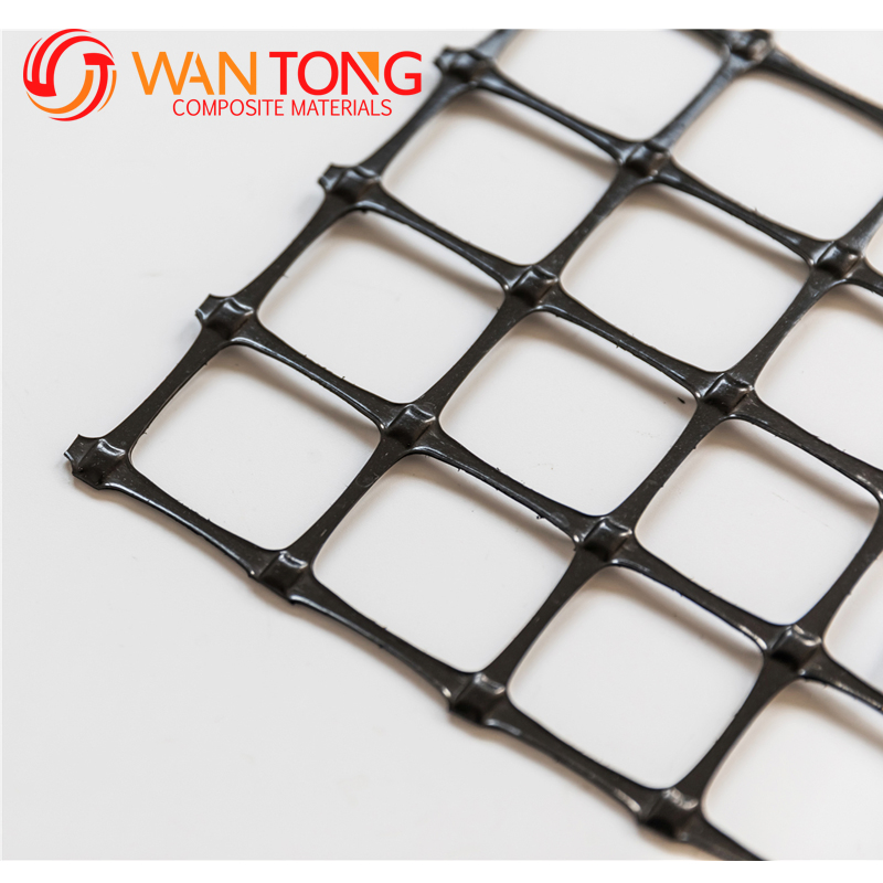 PP Biaxial Geomalla Biaxial Plastic Geogrid 20-20kn/M for Soil Reinforcement