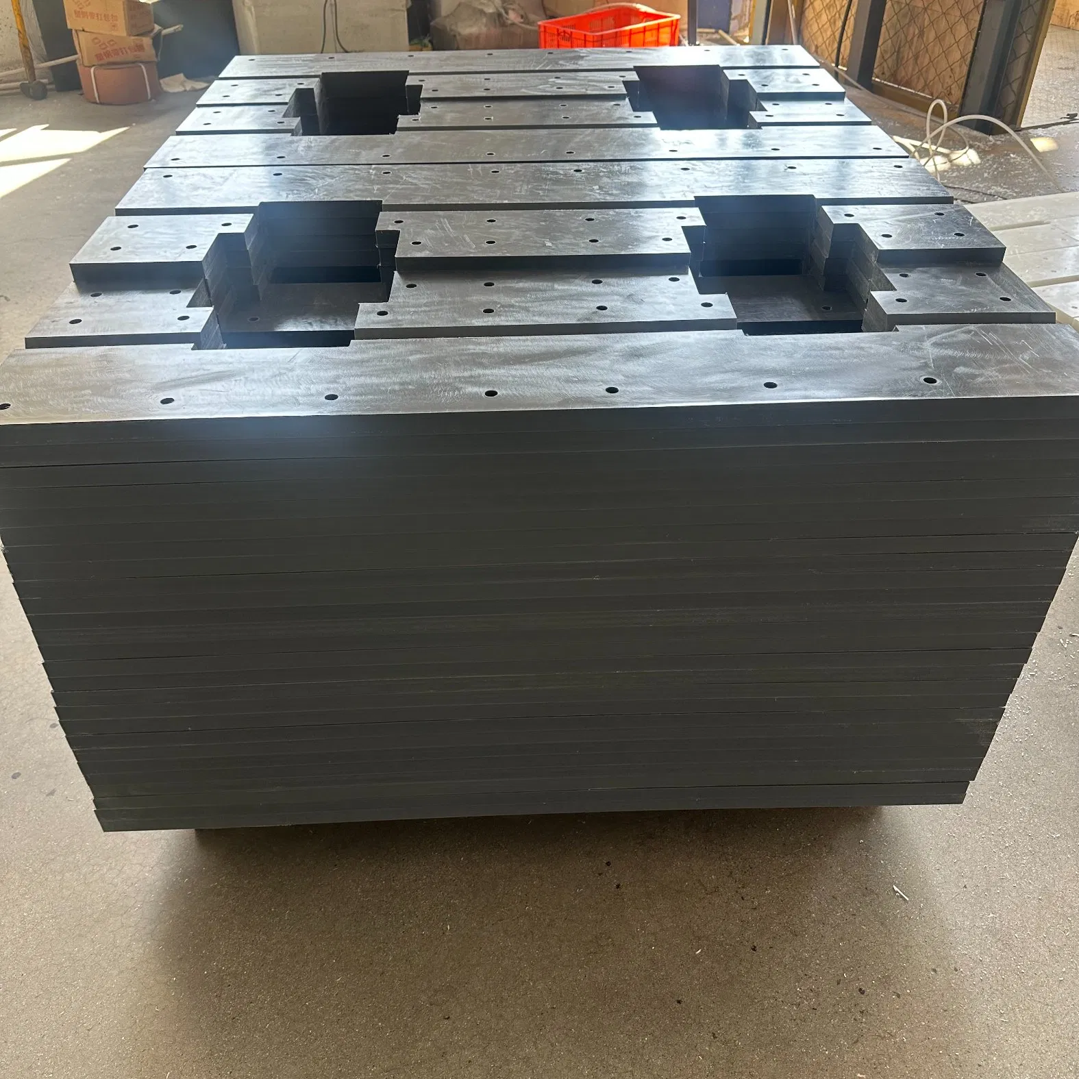 Premium Durable Grey UHMWPE Food Processing Liner Plates