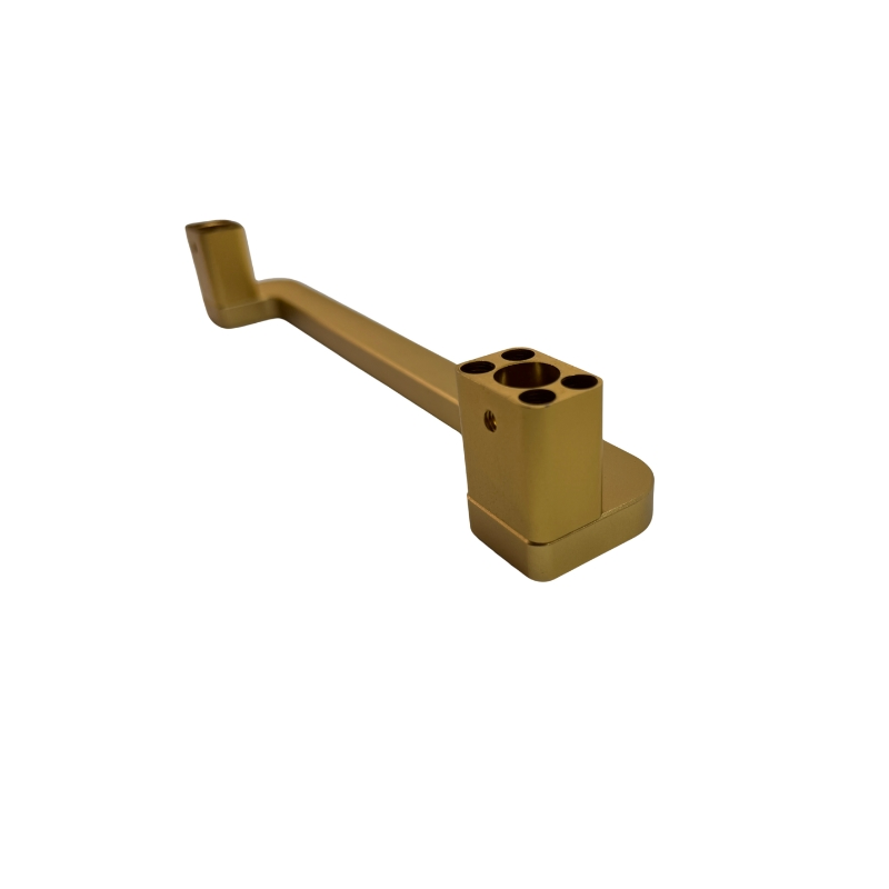 Die Cast Aluminum Handle CNC Polished Edges for Commercial Doors