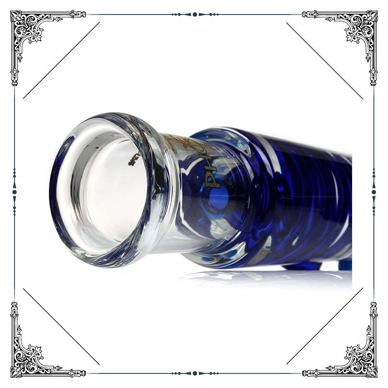 Wholesale 14 Inches Glass Freezable Water Pipes Smoking Pipe Beaker in Stock High Quality