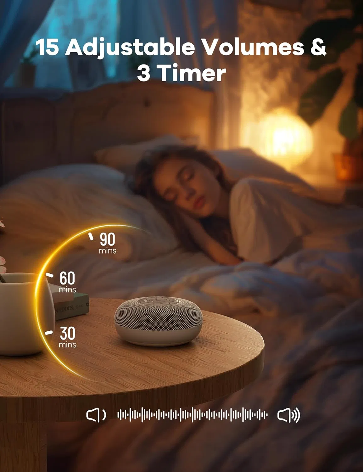 Детская звуковая машина с белым шумом TUODI