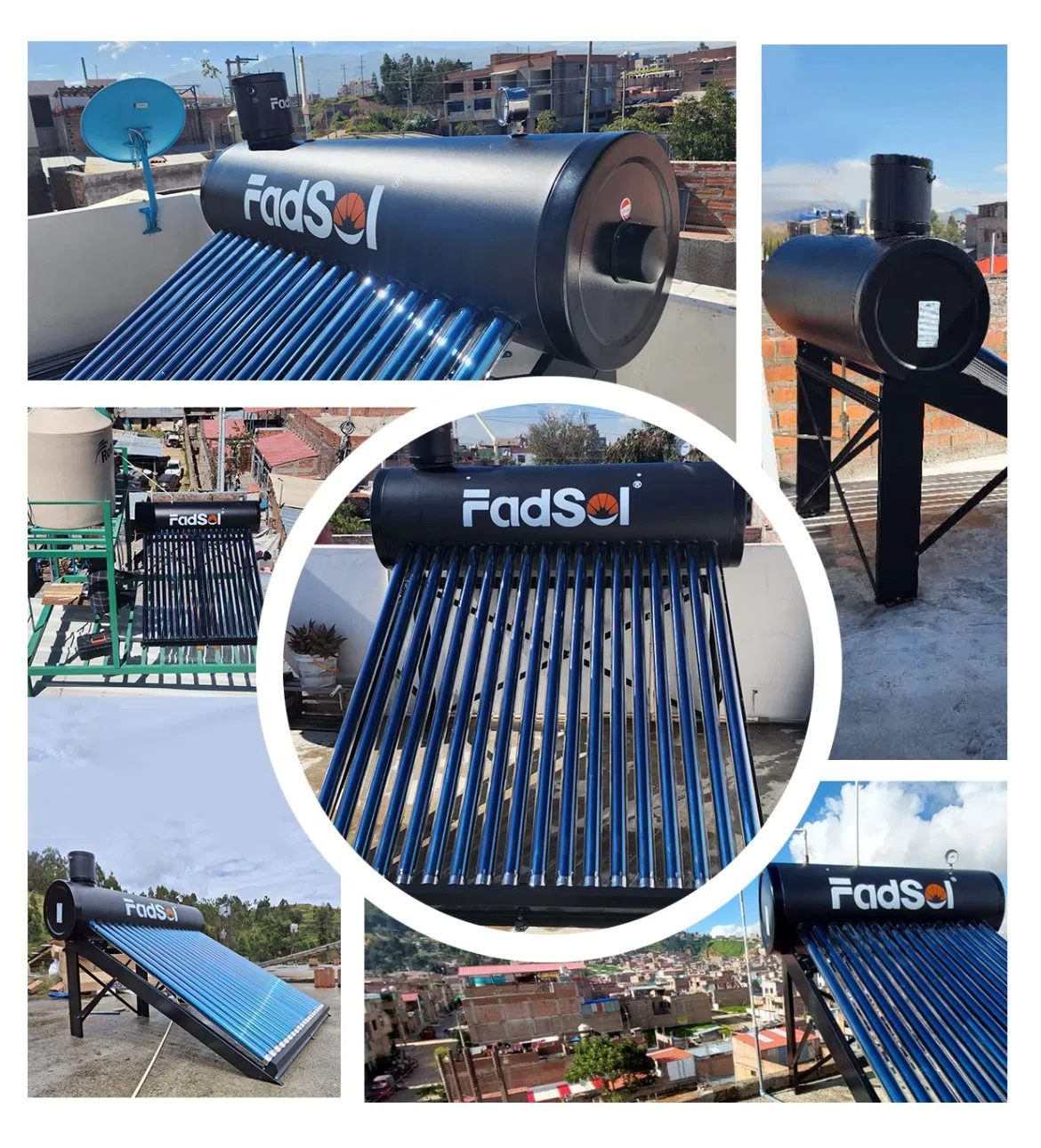 Solar Water Heater Fashion Design