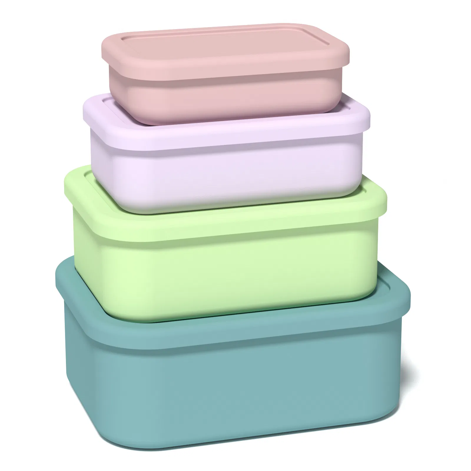 Eco-Friendly Silicone Food Storage Container for Fresh Meals