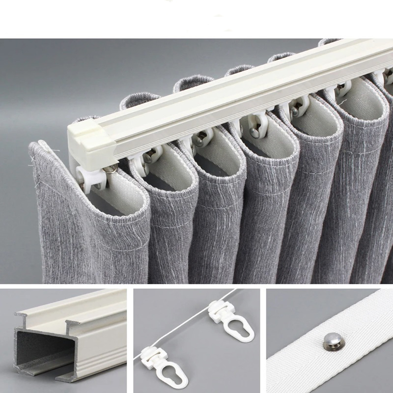 Wholesale Good Quality Wave Pleat Tape S Wave Curtain S Fold Curtain Tape Ripple Fold Wave Tape for Curtain