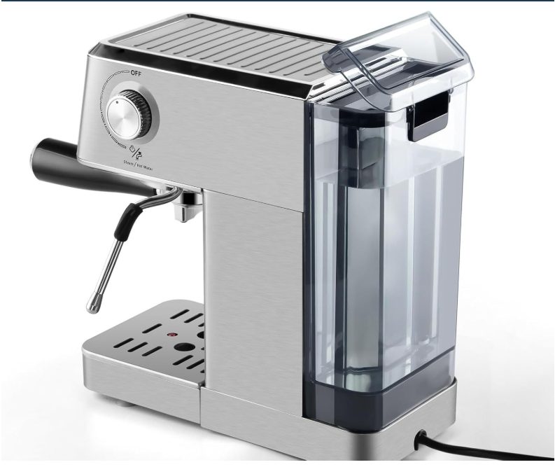 Premium Italian Coffee Maker with Color Touchscreen for Home Use