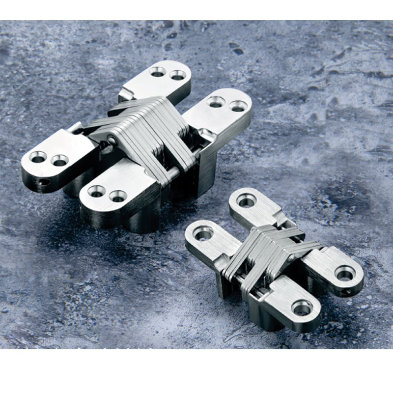 Zinc Alloy Material Concealed Hinge Weight Capacity 60kgs