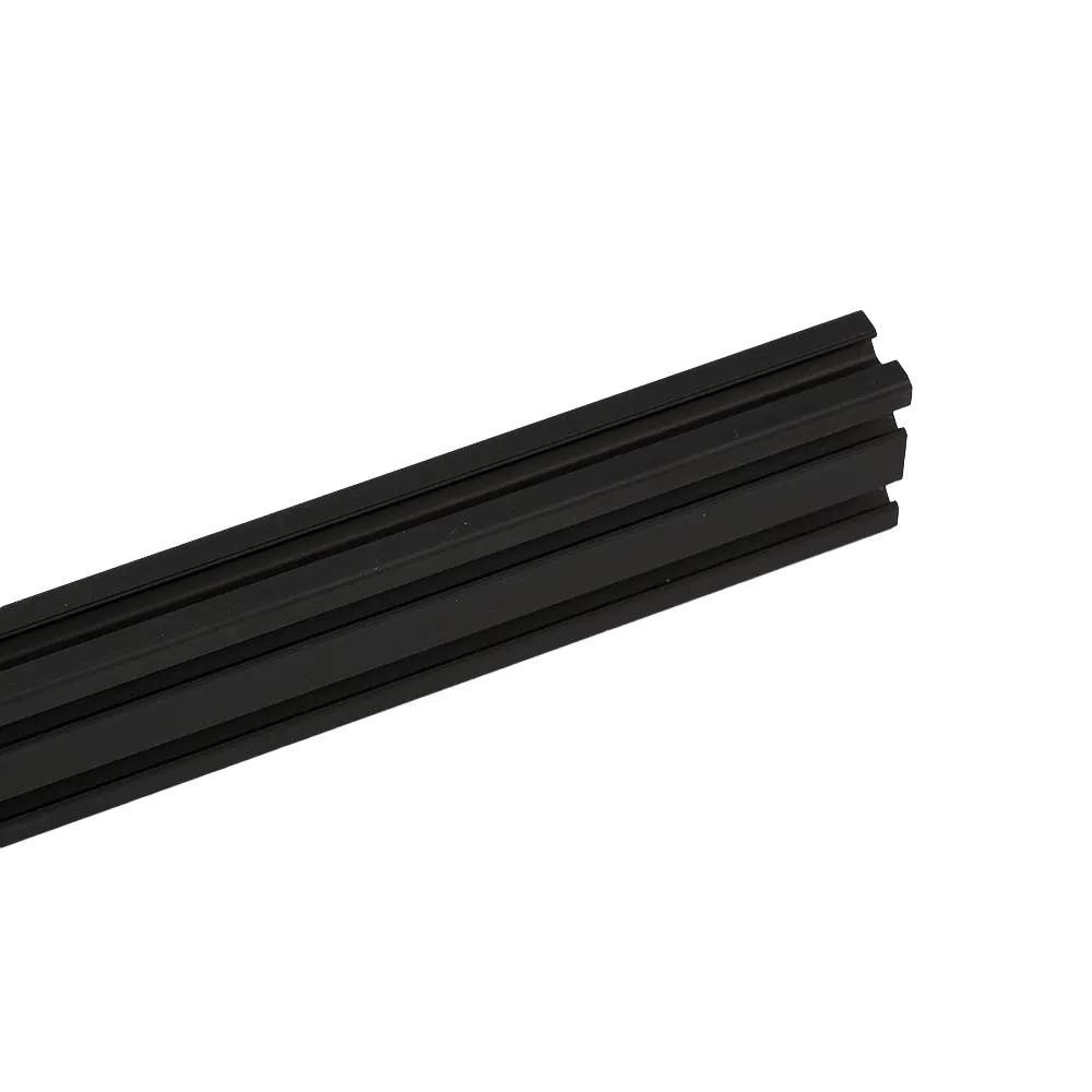 Jinmeicheng China Manufacturer Customized Black/Silver Stock 30X60mm 6105 6063 6061 Anodized T Slot Industrial Extruded Aluminium Extrusion Profile in 2040 2550
