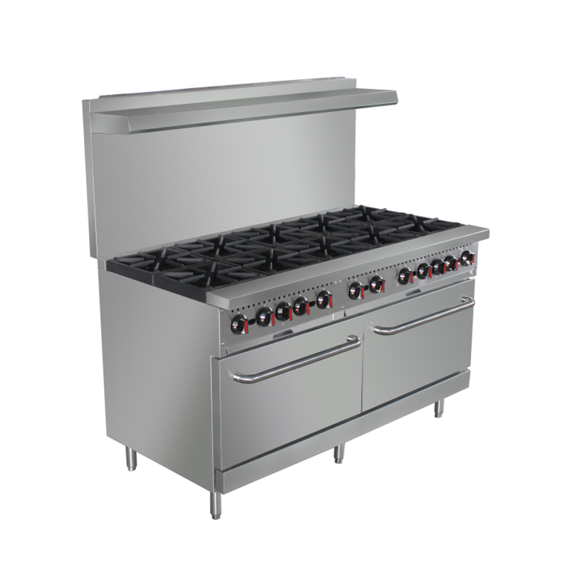 Professional Grade Gas Combination Oven with 24 Inch Griddle