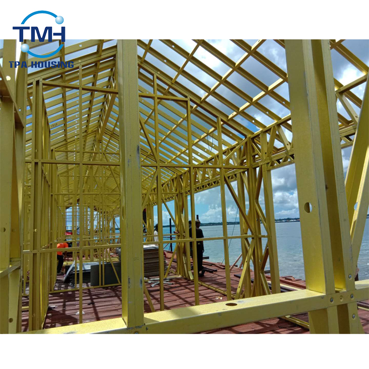 High Quality Steel Structure Lgs Prefabricated Light Steel Villa