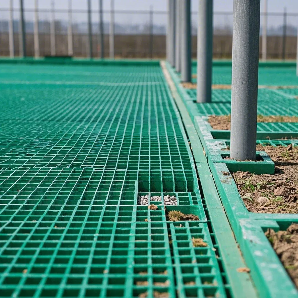 Pultruded Plastic GRP Molded Fiberglass Grille