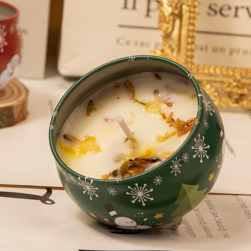 Christmas Candle Soy Wax Natural Candles Scented Luxury Velas Aromaticas Al Por Mayor