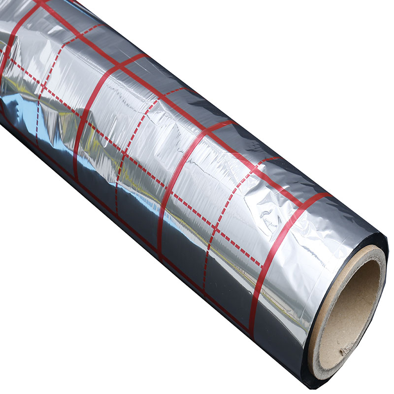 Reflective Rolls 50m Grid Film Aluminium Foil Thermal Insulation for Underfloor Heating Systems Mats