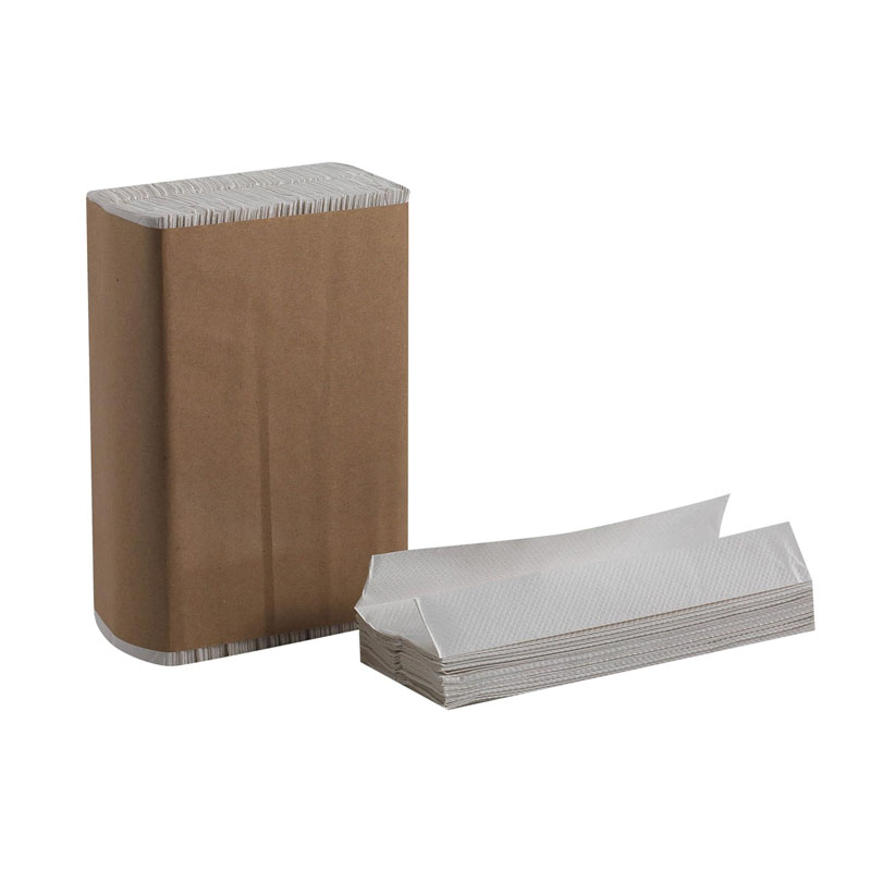 Custom Paper Towel with Logo 10X11in Folded Size 100/200sheets 1ply Recycled Paper C Fold Hand Towel Branded Towel Paper Towel