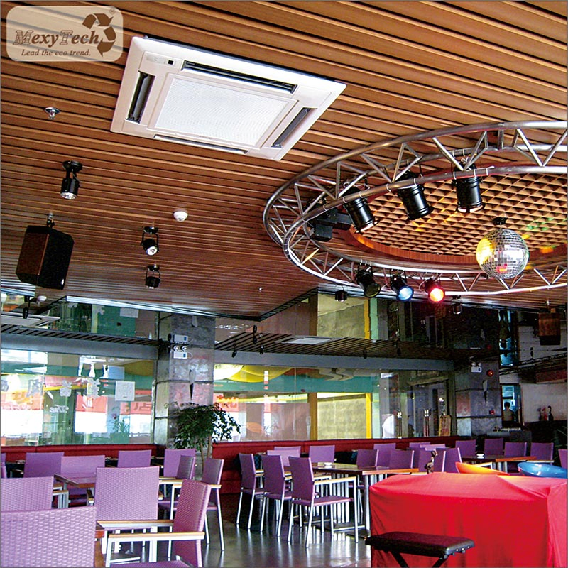 Eco-Friendly Fire Resistance Free Maintenance PVC Ceiling