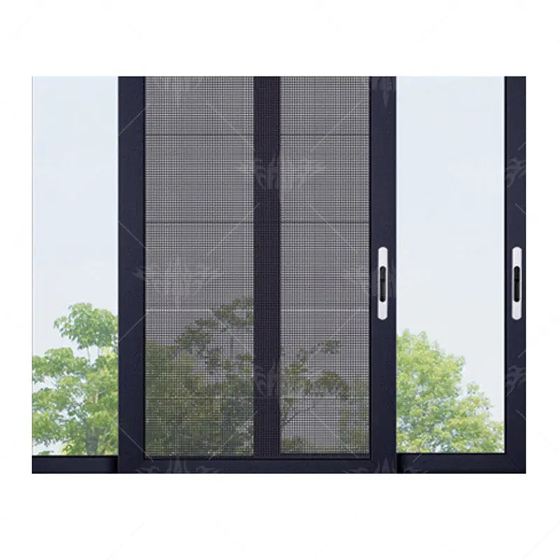 PA Balcony Window Double Glazed Aluminum Glass Sliding Windows