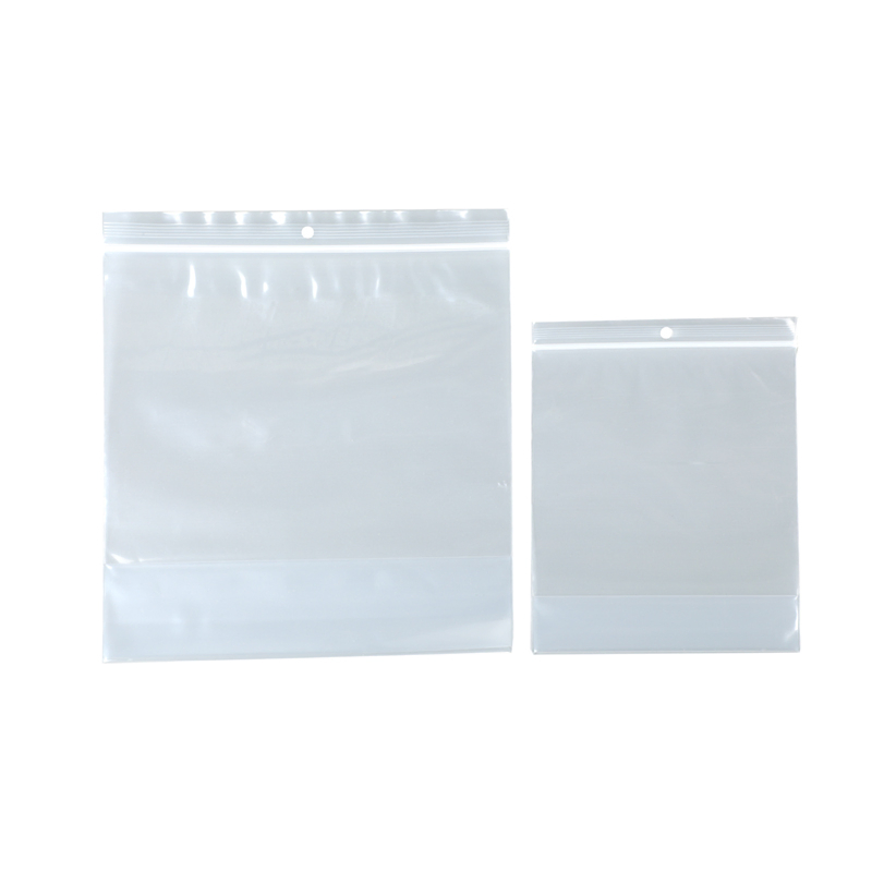 BPA Free Refrigerator Airtight Plastic Zipper Polybag Writing Available for Food Packaging