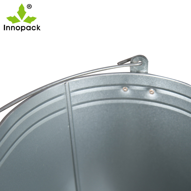 Oval Boat Shaped 10 Quart Galvanized Metal Beer Wine Ice Bucket for Promotion