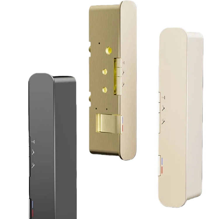 All-Copper Waterway Stainless Steel Thermostatic Shower Luxury Shower Set