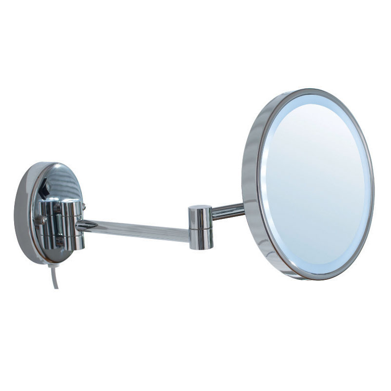 Bathroom Accessories Wall-Mounted Double Side Makeup LED Mirror for Hotel Bathroom