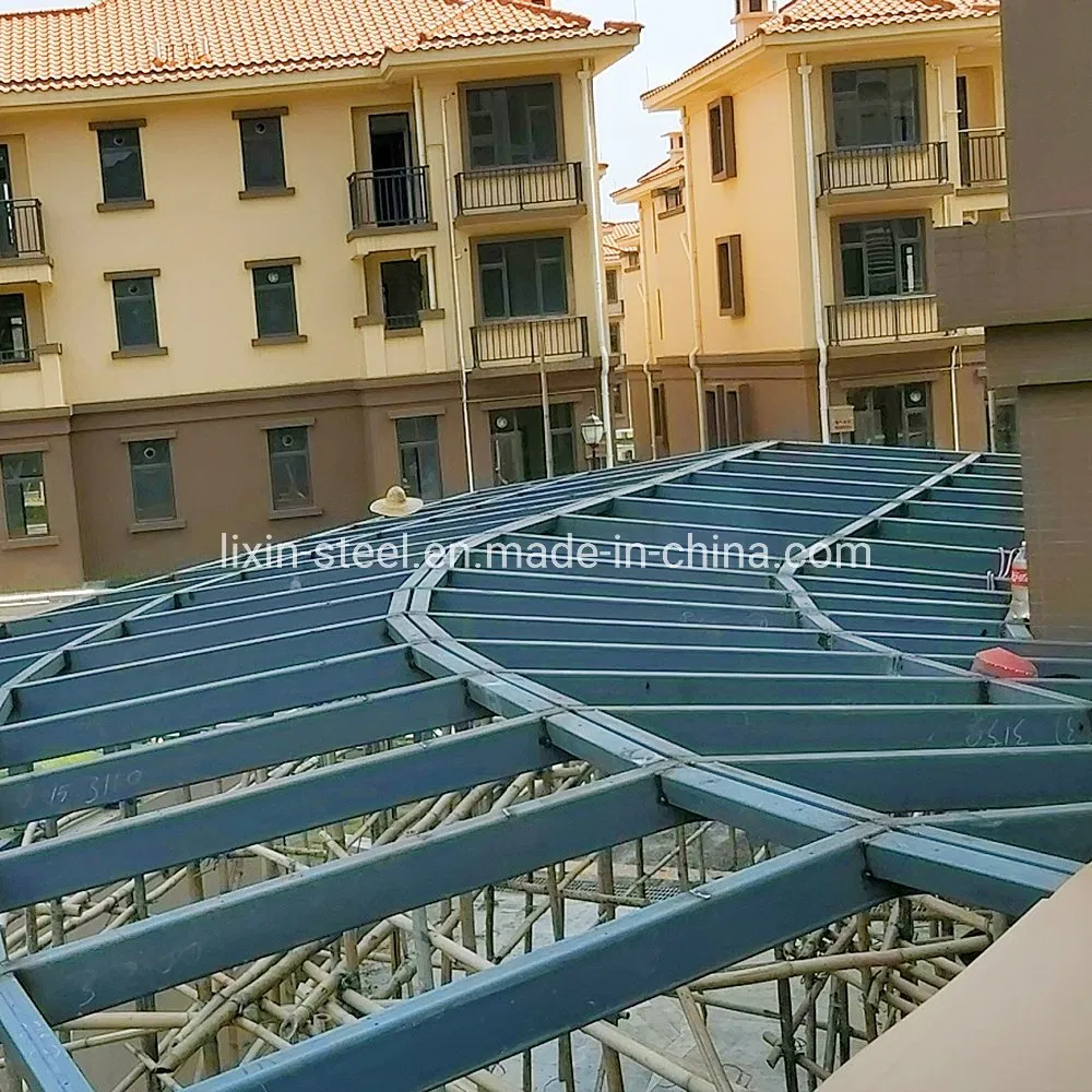 Customized Design Modular Building Large Span Steel Structure Roof Frame