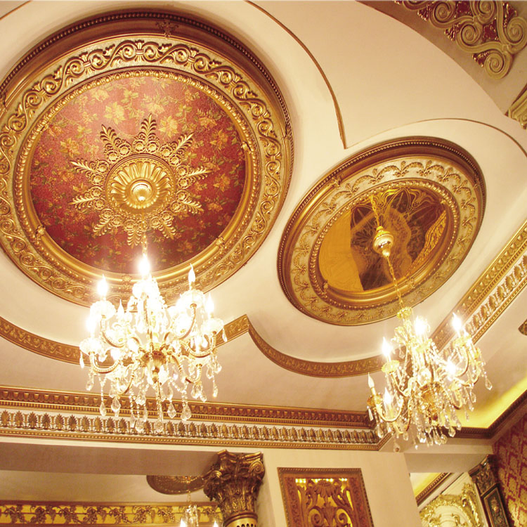 Banruo Round Polystyrene Ceiling Interior Decoration Material