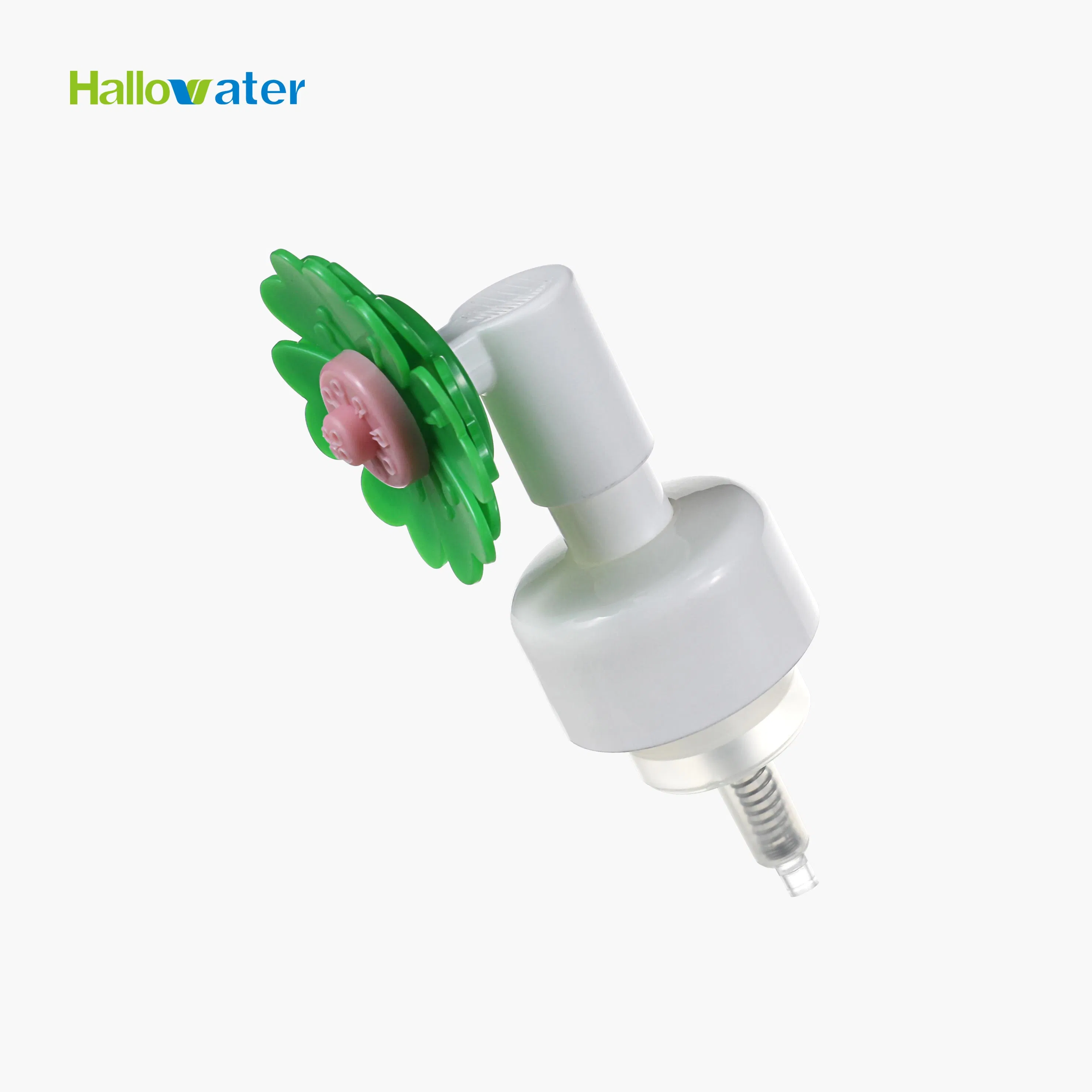 43mm Flower Design Soap Dispenser Pump Foamer Pump with ISO Standard