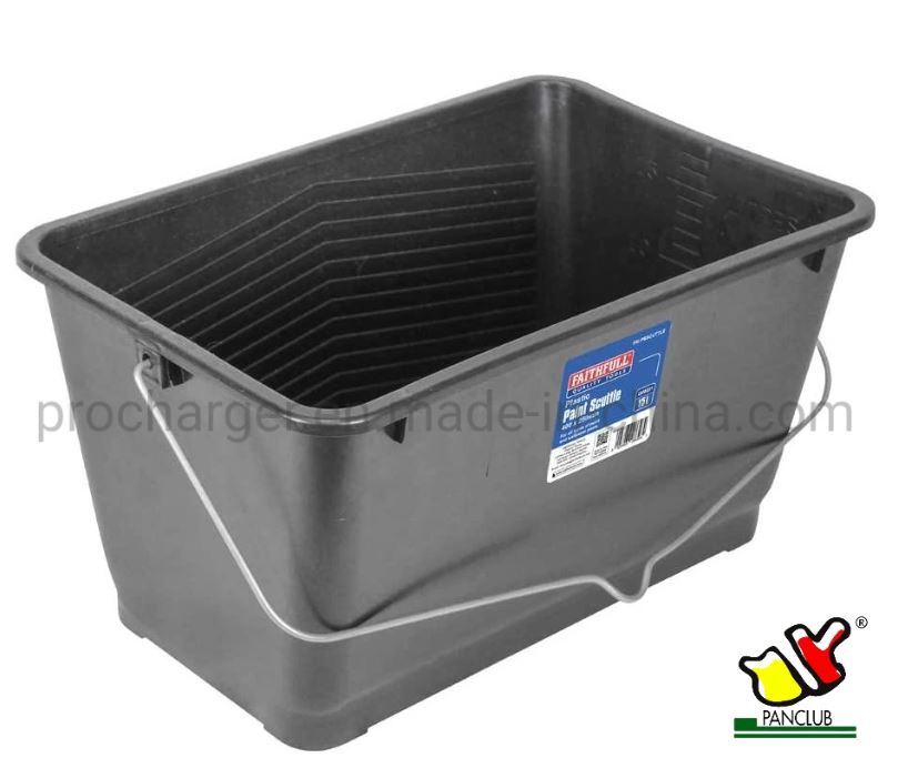 Factory Price 10 Liter Plastic Paint Buckets with PP Handle