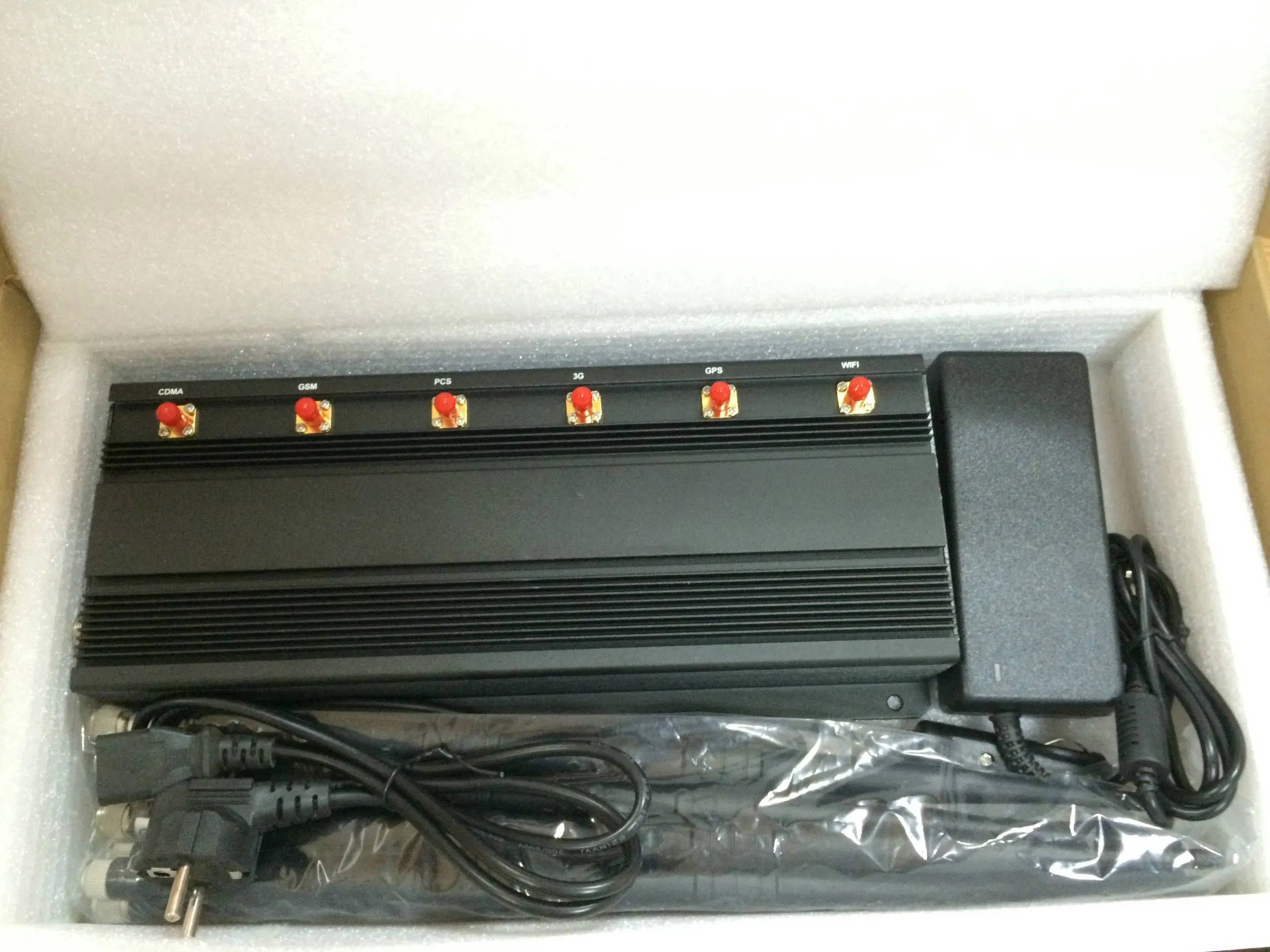 6 Powerful Antennas 2g 3G 4G Indoor Wireless Signal Jammer