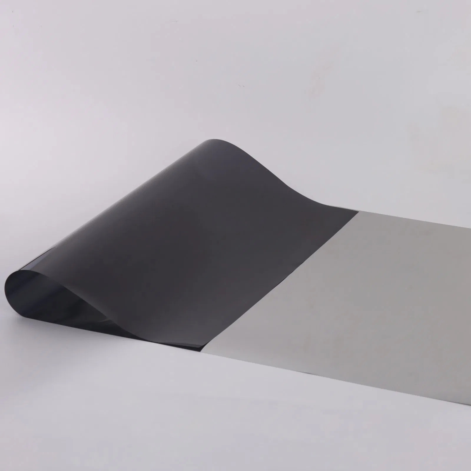 Black Silver UV Blocking One-Way Privacy Decorative Window Building Glass Film