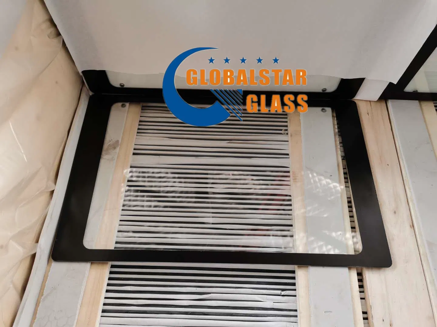 5mm Black Tempered Silk Screen Printing Glass for Oven Door