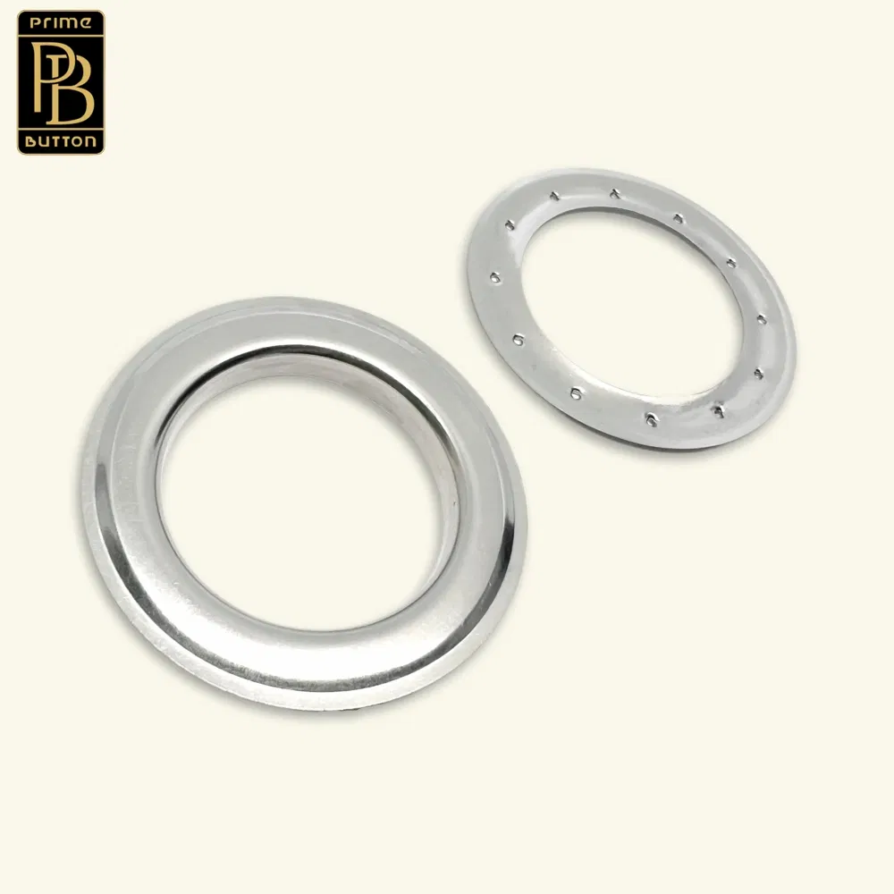 42mm Large Metal Stainless Steel Ss201 Curtain Eyelets for Curtain Rod Accessories