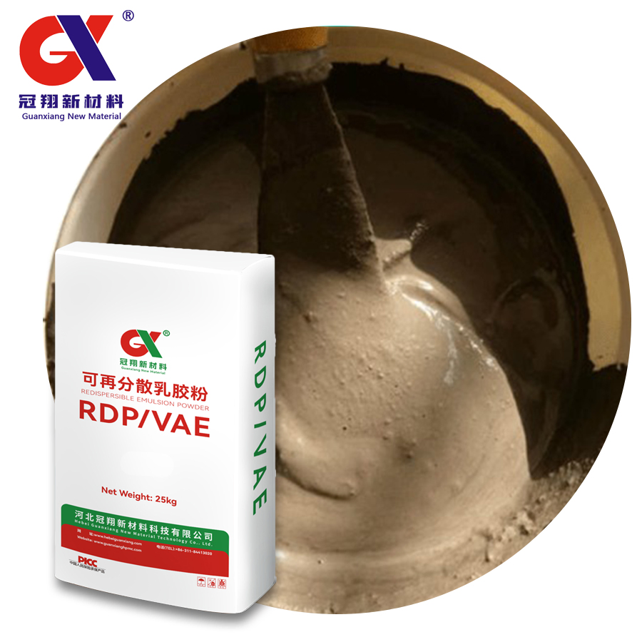 Gx-640 Latex Powder Vae/Rdp Increase Strength Used in Cement Brick Concrete Additive