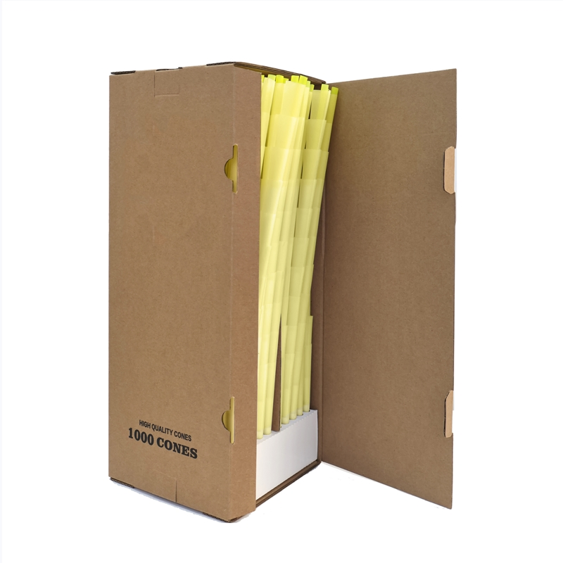 Custom Original Pre-Roll Packaging Smoke Rolling Paper Cone