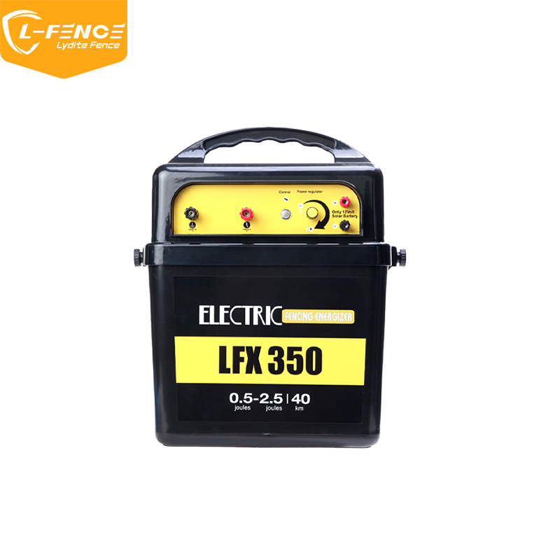 40km 12V Electric Fence Solar Energizer with Solar Panel